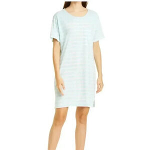 La Ligne 100% Cotton Striped T-Shirt Dress size Small